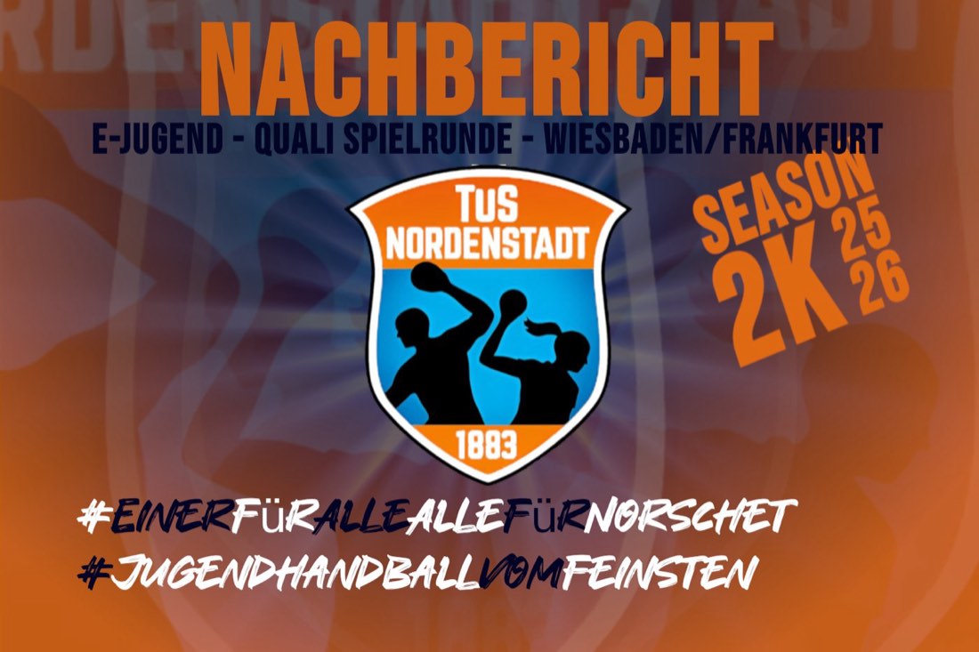 E-Jugend – Nachbericht Bezirksliga-Quali E-Jugend TuS Nordenstadt