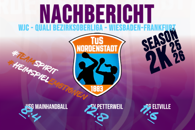 wCJ – Nachbericht BOL-Quali weibliche C-Jugend TuS Nordenstadt